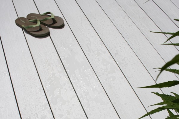 Террасная доска из ДПК Terrapol Практик моноколор Жемчуг (под заказ) купить в Твери