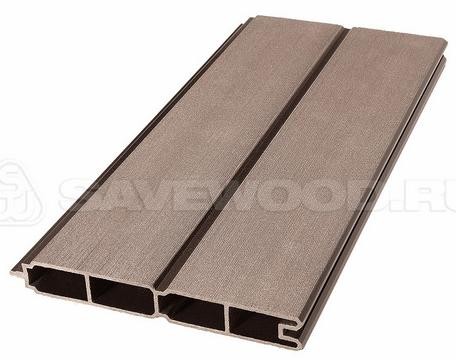 Заборный профиль из ДПК Savewood SW Agger матовый терракот купить в Твери