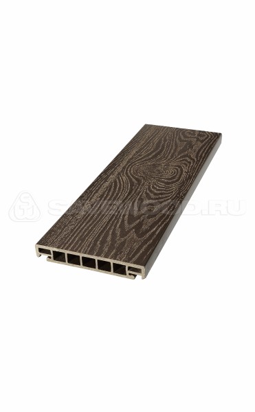 Террасная доска из ДПК SW Salix (S) (T) темно-коричневый купить в Твери