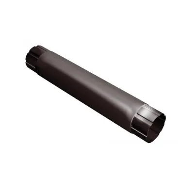 Водосток Grand Line 150x100 – Труба водосточная 1м RAL 8017