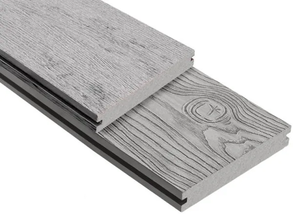 Террасная доска ДПК Outdoor 3D полнотелая STORM/OCEAN GREY серая микс купить в Твери
