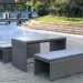 Диван-Трансформер AFINA плетеный из иск. ротанга S330G-W78 Grey купить в Твери