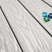 Террасная доска из ДПК Terrapol Смарт 3D Полнотелая с пазом Дуб беленый купить в Твери