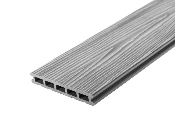 Террасная доска из ДПК RusDecking Unodeck Mogano - Серый купить в Твери