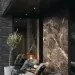 Фиброцементные панели Panda Камень Браун 02420F купить в Твери