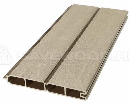 Заборный профиль из ДПК Savewood SW Agger матовый тик купить в Твери