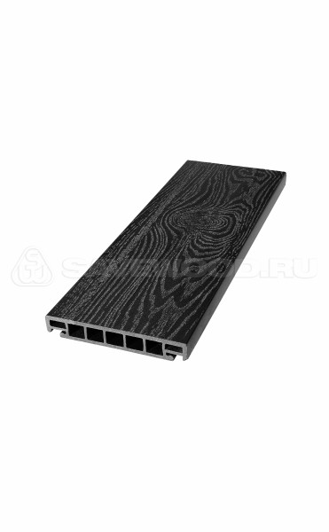 Террасная доска из ДПК SW Salix (S) (T) черный купить в Твери
