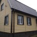 Сайдинг "blockhouse" под бревно, Престиж ВН-01, золотистый купить в Твери