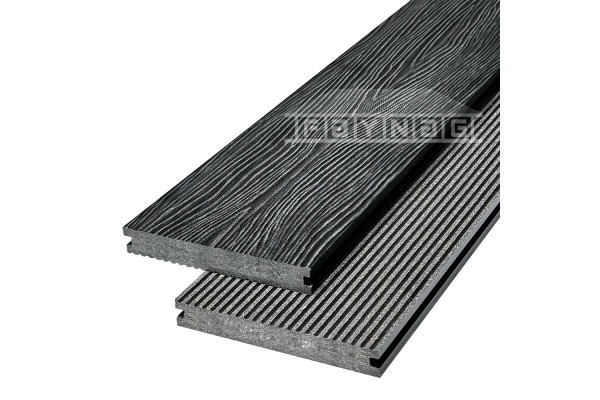 Террасная доска из ДПК Faynag Premium Massive 3D — Кварц купить в Твери