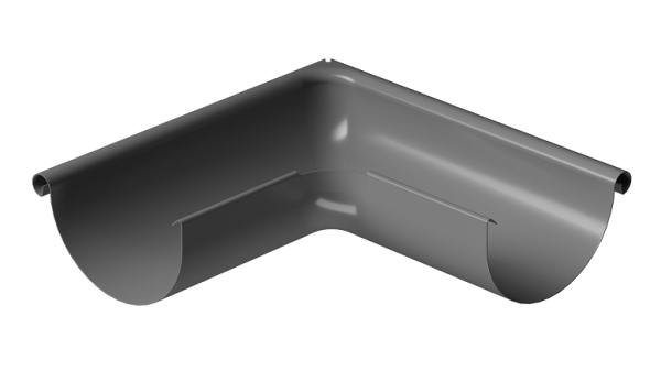 Угол внешний 90° D125 Döcke STAL PREMIUM Графит, (RAL 7024) купить в Твери