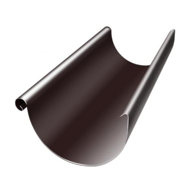 Водосток Grand Line 150x100 – Желоб 3м RAL 8017 купить в Твери