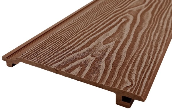 Сайдинг Darvolex 185x19x3000мм, 3D тиснение Коричневый купить в Твери