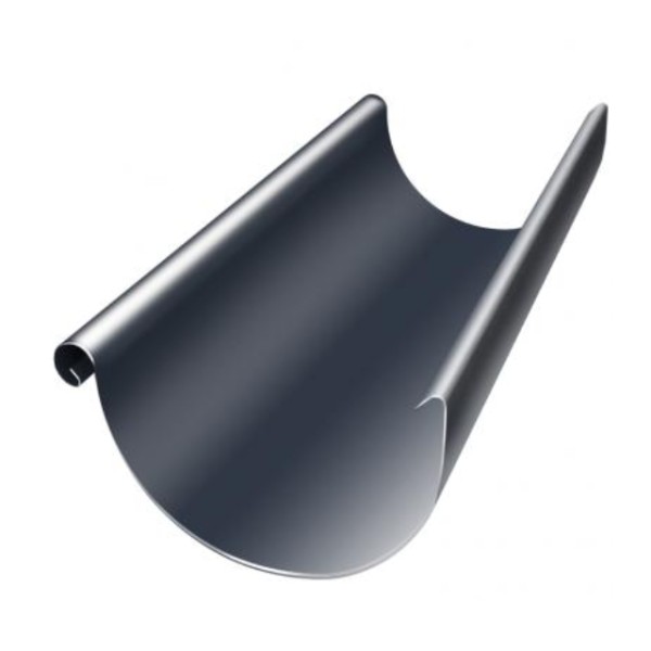 Водосток Grand Line 125x90 – Желоб 3м RAL 7024 купить в Твери