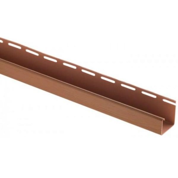 J-профиль Люкс Крашенный, T-15, ВН, Cветлый Дуб купить в Твери