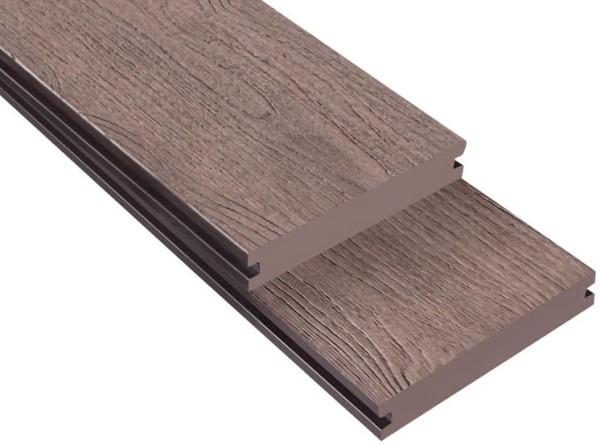 Террасная доска ДПК Outdoor 3D полнотелая NEVADA/CALIFORNIA BROWN коричневая микс купить в Твери