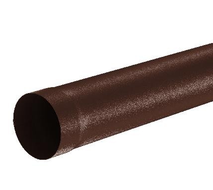 Водосток Aquasistem, Система 150/100 - Труба водосточная 3.00м RAL 8017 Коричневый matt купить в Твери