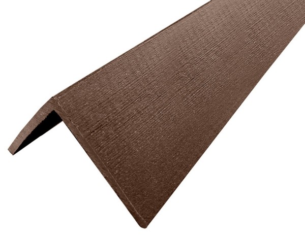 Уголок ДПК для сайдинга 70x70x3000мм Коричневый купить в Твери