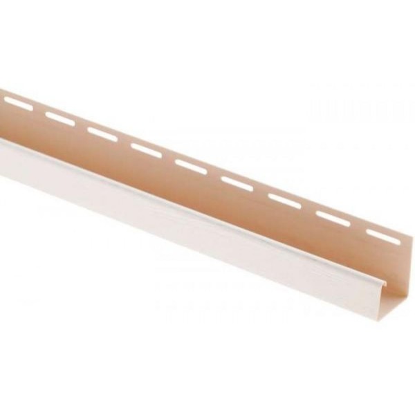 J-профиль Люкс Крашенный, T-15, ВН, Белый купить в Твери