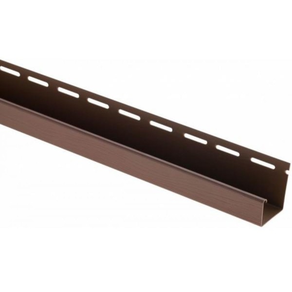 J-профиль Люкс Крашенный, T-15, ВН, Тёмный Орех купить в Твери