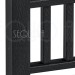 Комплект крышка/юбка для столба SEQUOIA BLACK купить в Твери