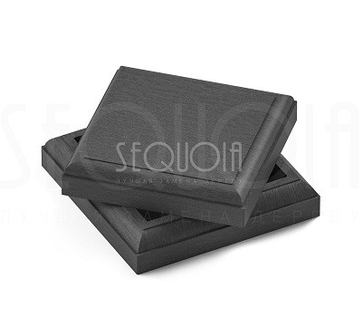 Комплект крышка/юбка для столба SEQUOIA GRAY купить в Твери