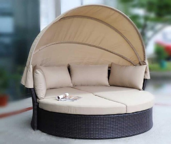 Диван-Трансформер AFINA плетеный из иск. ротанга AFM-325B Brown купить в Твери