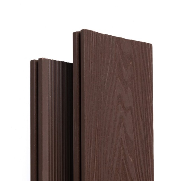 Террасная доска Ecodecking Экстра 3D полнотелая Графит купить в Твери