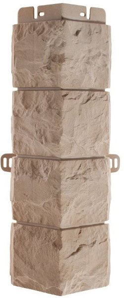 Фасадная панель Наружный угол фагот (талдомский), 0,45 х 0,13м (н) купить в Твери