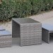 Диван-Трансформер AFINA плетеный из иск. ротанга S330G-W78 Grey купить в Твери