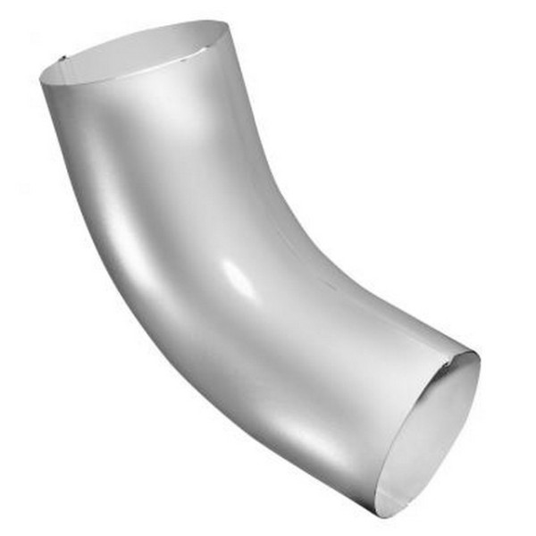 Водосток Grand Line 150x100 – Колено трубы RAL 9003 купить в Твери