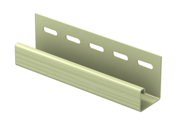 J-планка Ю-пласт Классика зелёная купить в Твери