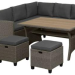 Комплект мебели AFINA плетеной из иск. ротанга AFM-307G-Grey купить в Твери