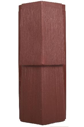 Угол T-Сайдинг-Щепа пихта ЭКО-1 Браун купить в Твери