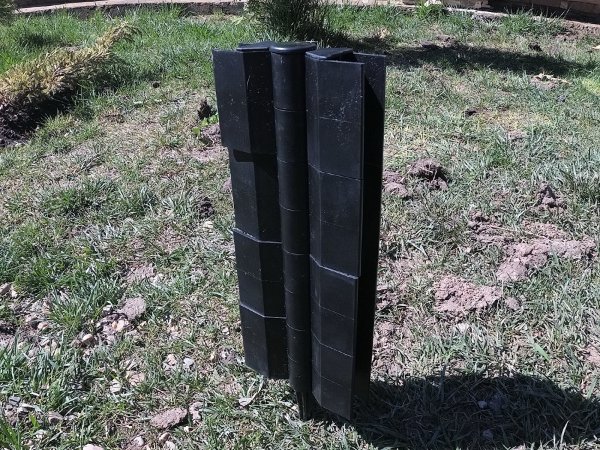 Угловой элемент поворотный, пластиковый от 60° до 300° для доски 300х30 мм из ДПК чёрный Holzhof купить в Твери