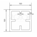 Столб SEQUOIA Evolution 3D WOOD GRAY купить в Твери