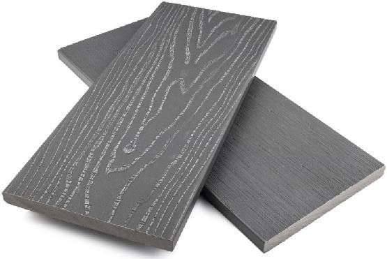 Заборная доска ДПК полнотелая NanoWood Серый купить в Твери