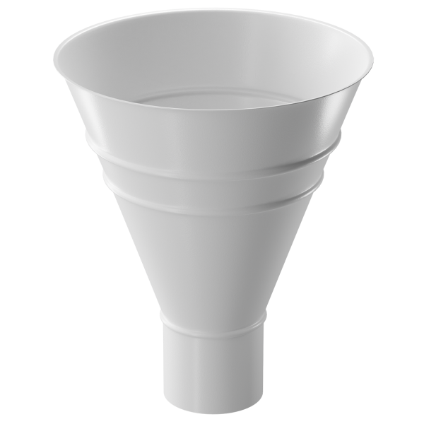 Воронка водосборная Döcke STAL PREMIUM, Пломбир купить в Твери