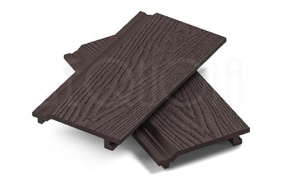 Доска фасадная ДПК 3D SEQUOIA Evolution WOOD BROWN купить в Твери