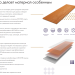 Фибросайдинг DECOVER 3600 x 190 x 8 мм Snow купить в Твери