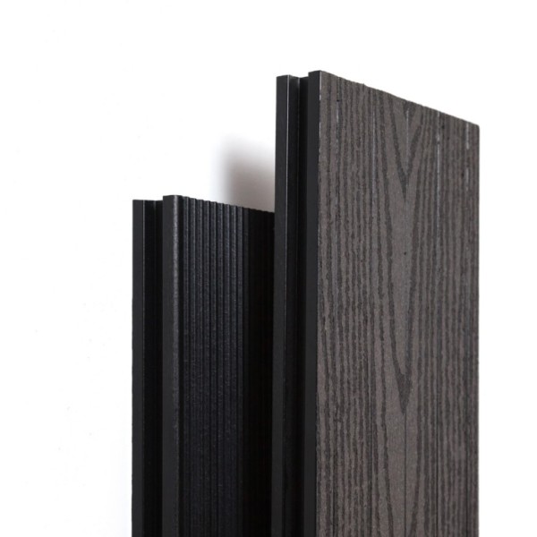 Террасная доска Ecodecking Техно плюс Графит купить в Твери