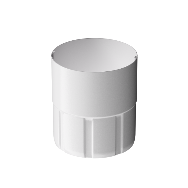 Муфта соединительная для водостока Döcke STAL PREMIUM, Пломбир купить в Твери