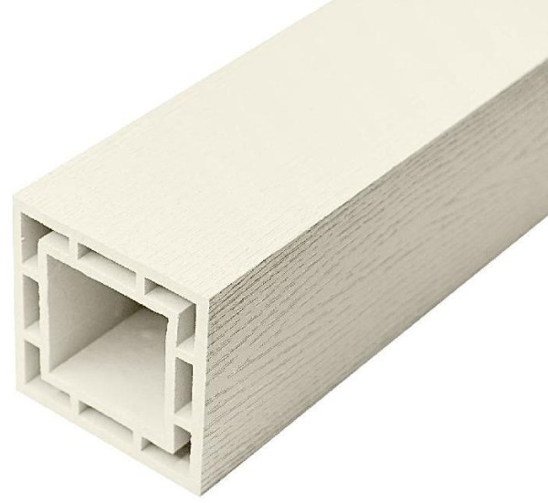 Столб FAYNAG ДПК WOOD слоновая кость купить в Твери