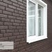 Фасадная панель Ю-Пласт Стоун Хаус Кирпич Коричневый купить в Твери