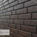 Фасадная панель Ю-Пласт Стоун Хаус Кирпич Коричневый купить в Твери