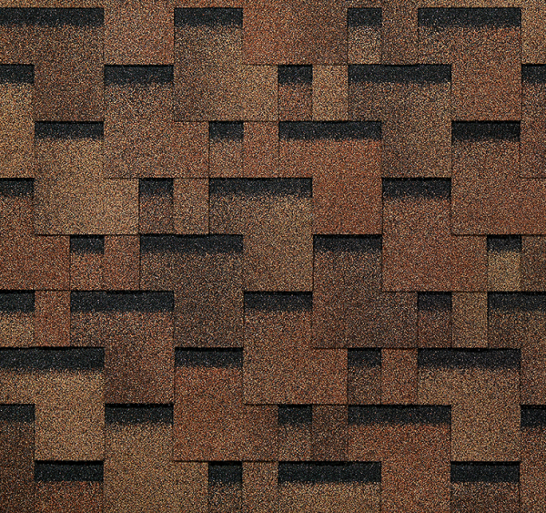 Гибкая черепица EURASIA Docke, Коллекция Лабиринт Светло-коричневый купить в Твери