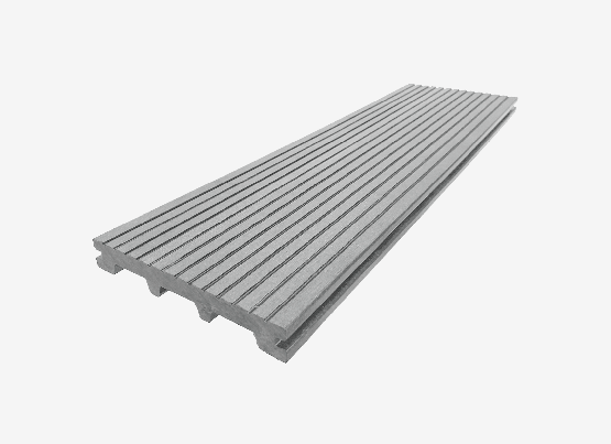 Террасная доска из ДПК RusDecking Unodeck Titanio - Серый купить в Твери