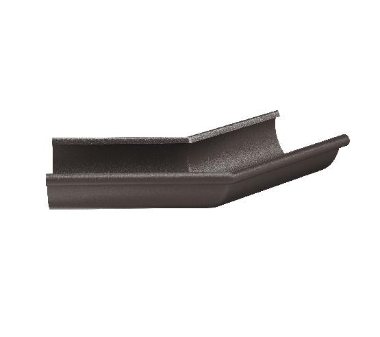 Водосток Aquasistem, Система 150/100 - Угол желоба, наружный 135° RR 32 Тёмно-коричневый matt купить в Твери