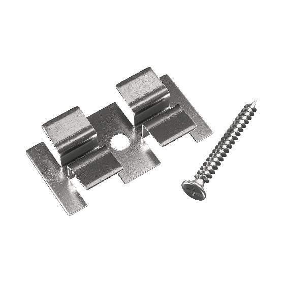 Клипса с саморезом, Grinder шовный монтаж 5 mm купить в Твери