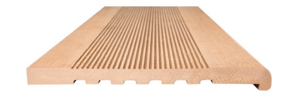 Ступени Полнотелые из ДПК NanoWood - Карамель купить в Твери