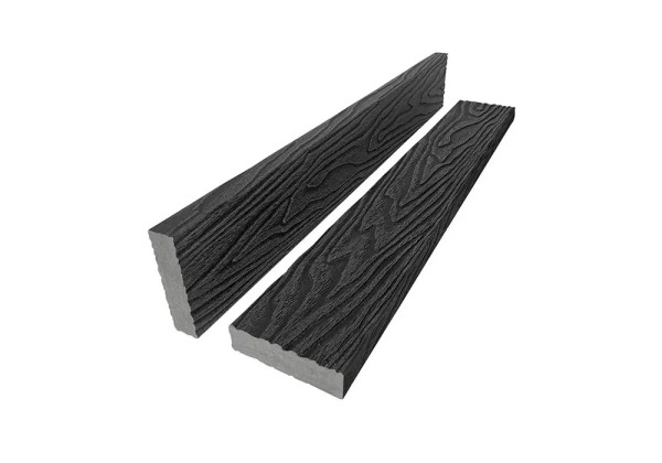 Брус лавочный 3D-тиснение 20х80 Графит купить в Твери